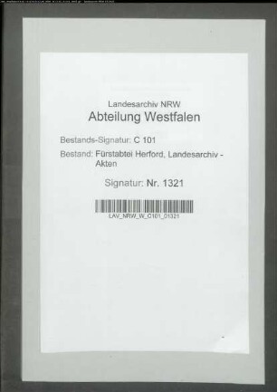 Einzelschreiben (Bruchstücke) zur Verwaltung des Stiftsvermögens