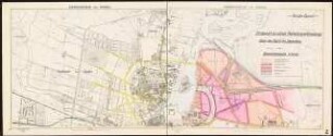 Verkehrsverbindung über die Havel, Berlin-Spandau Schinkelwettbewerb 1931: Lageplan 1:10000