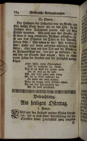 Am heiligen Ostertag.