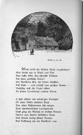 Gedicht: "Wem wollt ihr Gottes Reich vergleichen?"