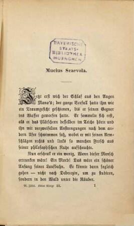 Kleine Könige : Roman von Maurus Jókai, 3