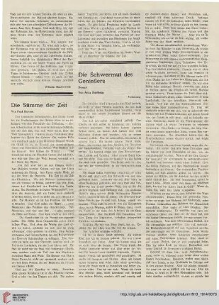 Die Schwermut des Genießers, [8] : Roman