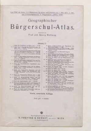 Geographischer Bürgerschul-Atlas