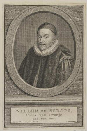 Bildnis des Willem de Eerste Prins van Oranje