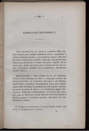 Famiglia Dei Tarsonemini