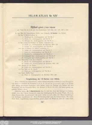 Islam Atlas Nr XIV Djibal