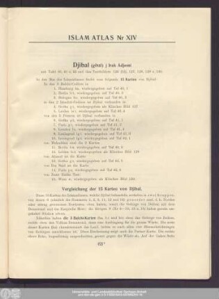 Islam Atlas Nr XIV Djibal