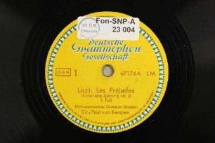 Les préludes : symphonische Dichtung Nr. 3, I. Teil