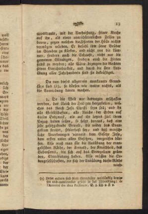 13-25, 1. Da die Welt nur deswegen erschaffen worden, das Reich...-3.