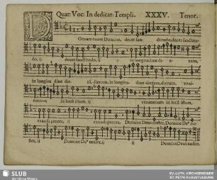 XXXV. Domum tuam Domine