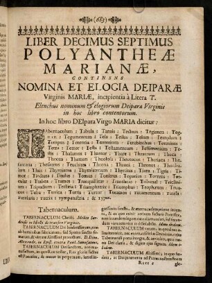 683-743, Liber Decimus Septimus