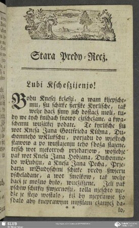 Stara Predy-Recż