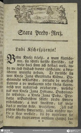 Stara Predy-Recż