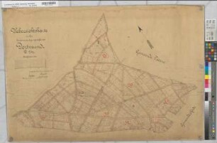 Dortmund (Dortmund), Zusammenlegung Dortmund, Übersichtskarte