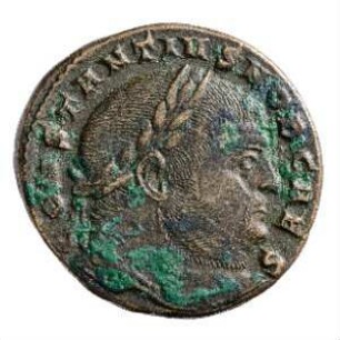 Münze, Follis, 301 n. Chr.