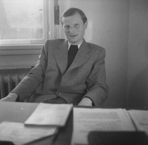 Berlin-Dahlem. Freie Universität Berlin, Boltzmannstraße. Jurist Prof. Dr. Arwed Blomeyer