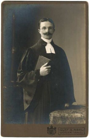 Neumann, Otto (1883–1916), Diakon in Werder (/Havel)
