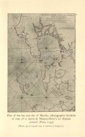 Plan of the bay and city of Manila; ...