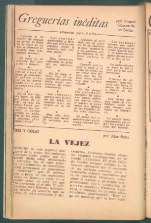 La vejez