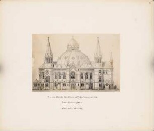 Zweite Kirche für Essen: Seitenansicht