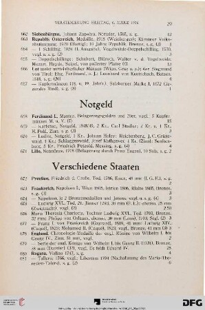 Notgeld (Nr. 668-671)