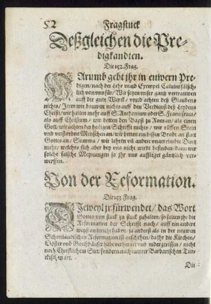 Deßgleichen die Predigkandten.