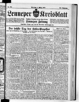 Lenneper Kreisblatt. 1830-1941