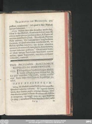 Usus Peculiares Musculorum Respirationi Inservientium.