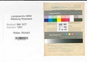 Entnazifizierung Richard Weber , geb. 20.04.1893 (Polizist)