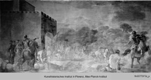 Pazzino de' Pazzi bringt die Splitter vom Heiligen Kreuz nach Florenz