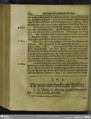 Die neun und funffzigste Predigt