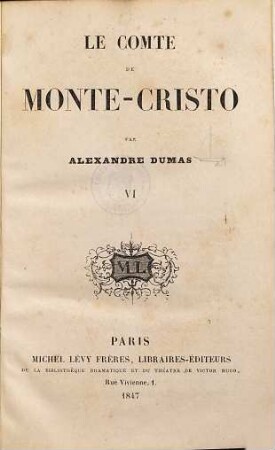 Le comte de Monte-Cristo, 6