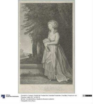 Porträt der Friedericke Charlotte Friederike Charlotte, Prinzessin von Preußen
