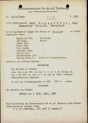 Schaeffler, Karl