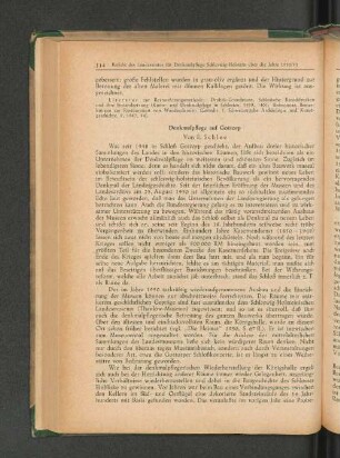 Denkmalpflege auf Gottorp