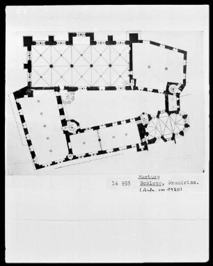 Marburg, ehemaliges Landgrafenschloss, Hauptgebäude
