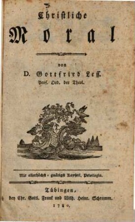 Christliche Moral