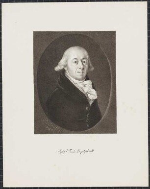 Icones Professorum Marpurgensium — Bildnis des Joseph Friedrich Engelschall (1739-1797)