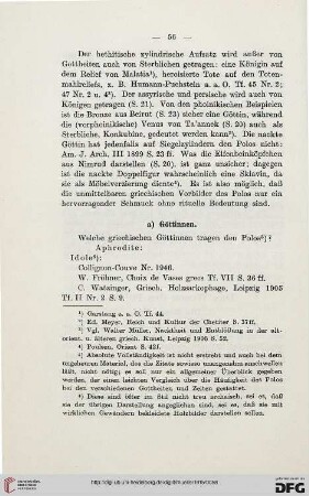 a: Göttinnen