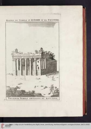 Restes du Temple d'Antonin & de Faustine