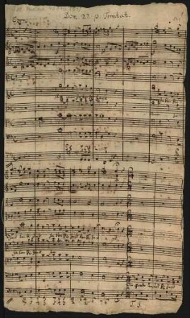 Amen! Ja komm Herr Jesu; V (2), Coro, orch; C-Dur