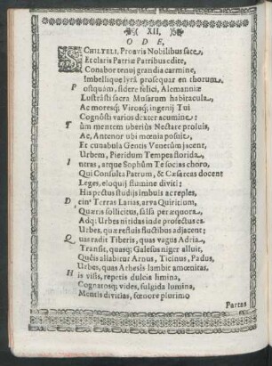 Beiträger XII. Ode