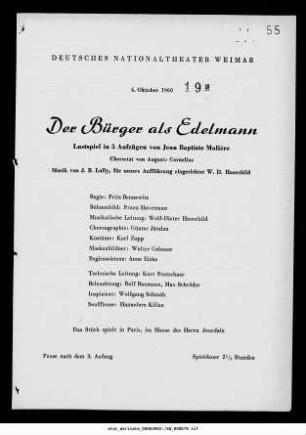 Der Bürger als Edelmann