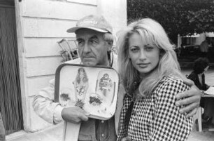 Alberobello : In Alberobello, Rene Burri mit Ferdinando Sciannas Model
