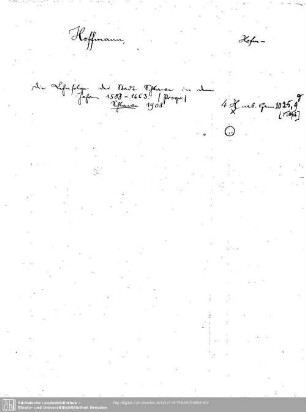 Hofmann (Hoffmann)