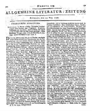 Fränkische Unterhaltungen zum Nutzen und Vergnügen : Erziehern, Liebhabern d. Geschichte u. Freunden d. Guten in Städten u. auf d. Lande gewiedmet. - Schwabach : Mizler Bd. 1-3. - 1790-2