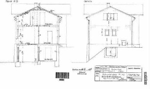 Crailsheim: Bahnwärterhaus Posten 149 Nebengeb.