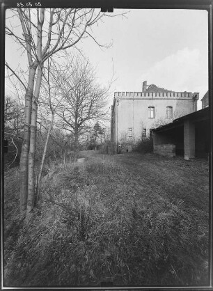 Görlitz-Klingewalde. Schloß (16. Jh., Umbau 18. Jh.). Seitenansicht