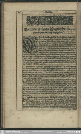 Vorrede welche bey der Torgauischen Edition gewesen, wornach diese itzige gedruckt
