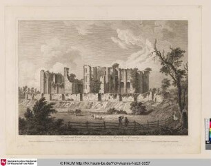 Kenilworth Castle, from the South; Situate between Warwick and Coventry